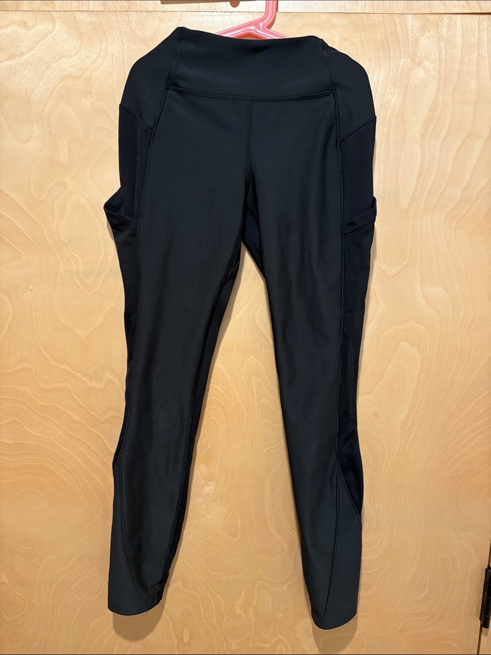 lululemon athletica Black High-Rise Performance Leggings with Side Pockets